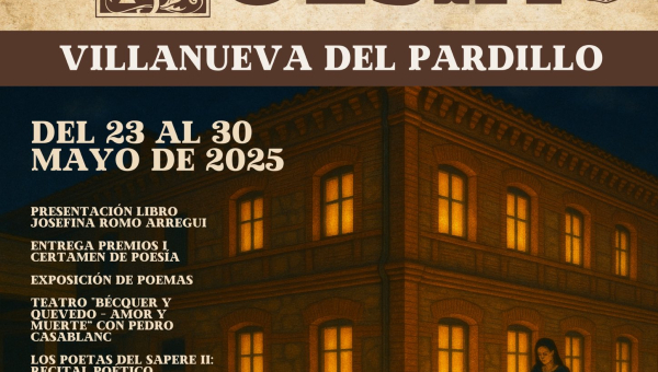 Villanueva del Pardillo celebra la primera edición de la Semana de la Poesía